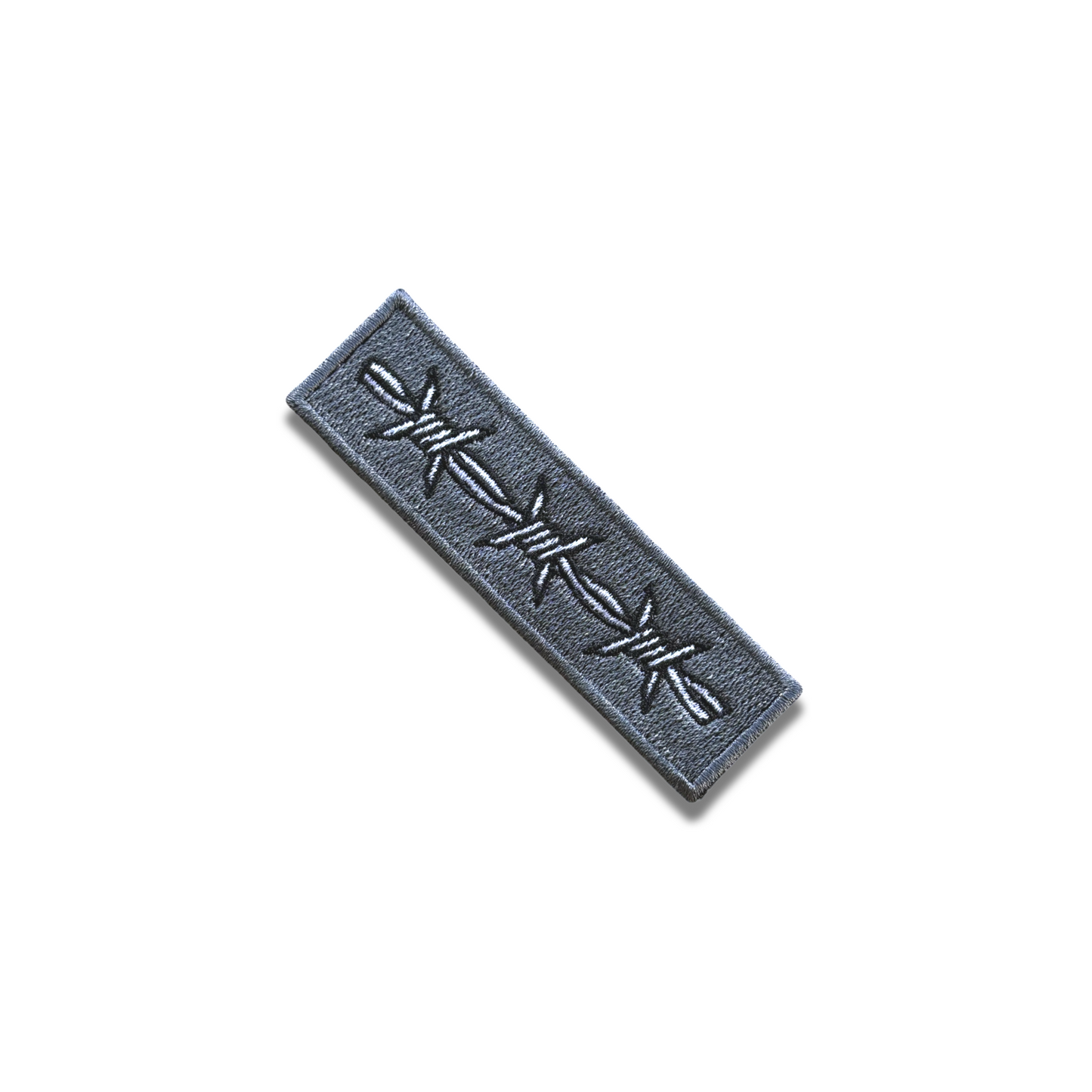 TRI BARB PATCH- GREY