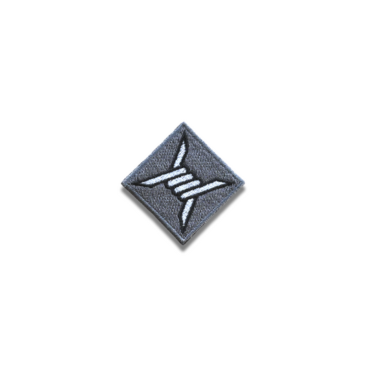 SINGLE BARB PATCH- GREY