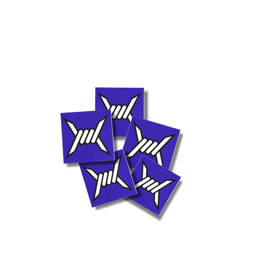 BARB STICKER PACK- PURP